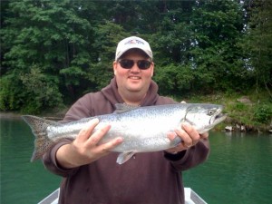 Nathan strikes again..., with a King Salmon