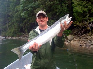 Shawn with his first summer 2009 chromer