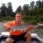 Brad's 1st Cowlitz Steelie