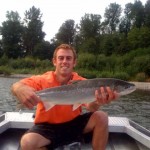 Brad's 1st Cowlitz Steelie