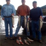 Mike, Tom, and Nick w/ Limits of Salmon