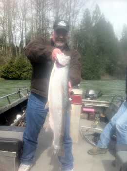 Mike with a Cowlitz Beauty!